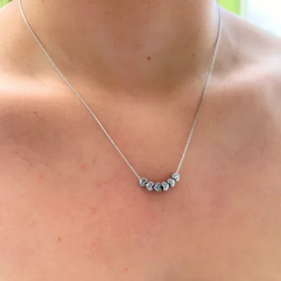 Collar de acero inoxidable 27 - joya que no se oxida ni se ennegrece - Joyería Salomé Quito