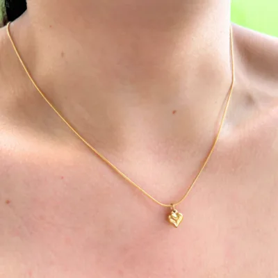 Collar de acero inoxidable 37 - joya que no se oxida ni se ennegrece - Joyería Salomé Quito