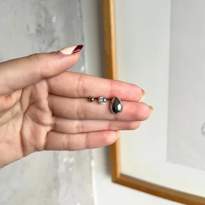 Aretes de acero inoxidable 4 - joyas resistentes al agua - Joyería Salomé Quito