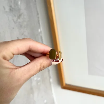 Anillo de acero inoxidable 4 - joya que no se oxida - Joyería Salomé Quito