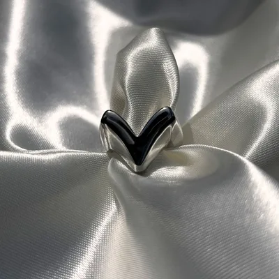 Anillo Corazon Chonqui Plateado de acero inoxidable - no se oxida - Joyería Salomé Quito